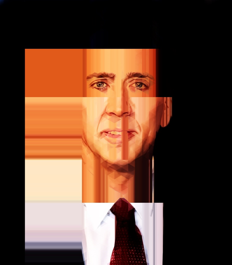 Illustration for article titled Can This Art Show Possibly Capture The Full Glory Of Nicolas Cage?
